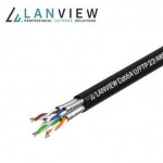 LAN kabel Lanview CAT6A U-FTP PE, 500m cívka