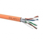 LAN kabel SOLARIX CAT6A, STP(U-FTP), LSOH, B2ca,s1,d1,a1,