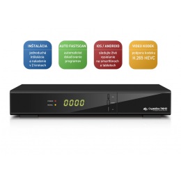 Satelitní přijímač DVB-S/S2 AB Cryptobox 700HD