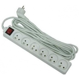 Prodlužovací kabel 5 zásuvek 3m Geti GEC53