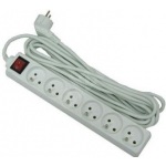 Prodlužovací kabel 3 zásuvky 3m Geti GEC33S s vypínačem