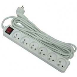 Prodlužovací kabel 3 zásuvky 5m Geti GEC35S s vypínačem