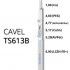 Koaxiální kabel CAVEL TS613B, LSZH, 6.9mm, Class A+(B2ca,s1a,d1,a1), 100m balení