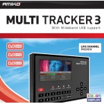Měřicí přístroj Amiko MULTITRACKER 3 (DVB-S/S2/T/T2/C/C2)