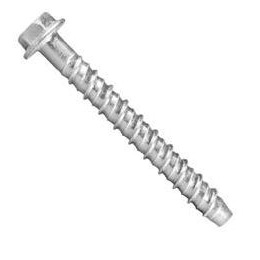 Kotva šroubovací do betonu s integrovanou podložkou, Zn vrták o10 mm, o12,5x120 mm