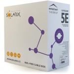 LAN kabel SOLARIX CAT5E UTP LSOH, Dca-s1, d2, a1, Box-305m