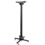 Stropní držák na projektor Vivolink 35 kg max, 74.5 - 114.5cm, 360 °, černá barva