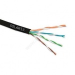LAN kabel venkovní SOLARIX CAT5E UTP PE, gelový, Box 305m