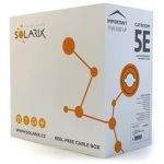 LAN kabel venkovní SOLARIX CAT5E FTP PE, prodej na metry