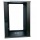 Nástěnný rozvaděč RACK 19", Lanview 10U, ECO hloubka 500mm, skleněné dveře