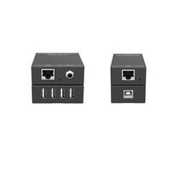 Vivolink USB 4-Port Extender kit přes ethernetový kabel