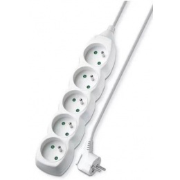 Prodlužovací kabel 5 zásuvek 5m Geti GEC55
