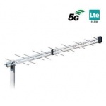 Anténa pozemní aktivní LTE filtr Iskra P-2845 GLT7 H/V LTE700