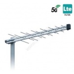 Anténa pozemní pasiv/aktiv Iskra P-28 G-SWITCH L7 H/V LTE700 5G