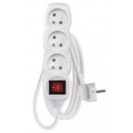 Prodlužovací kabel EMOS 3 zásuvky 1,2m s vypínačem