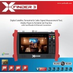 Měřící přístroj Amiko X-FINDER 3  (HEVC S2 + T2 / C)