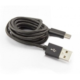 Propojovací kabel USB-A/USB-C, 2.0, 1,5m černý