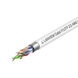 LAN kabel Lanview CAT6 F/UTP LSZH, prodej na metry
